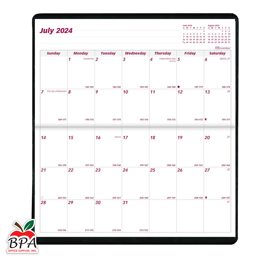 Brownline • Agenda 2025  - 18 Months Planner (varios colores)